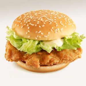 Burger cá phi lê