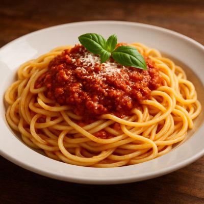 Mì Ý Sốt Cà Chua Phô Mai Tươi